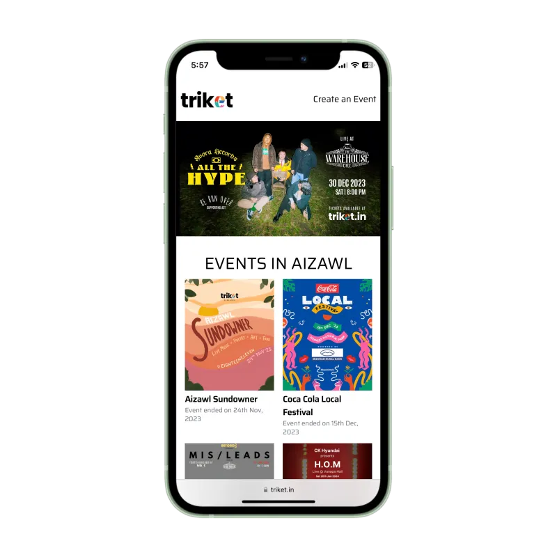 Triket website image